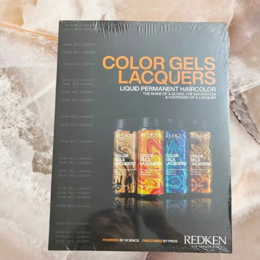 Redken Color Gels Lacquers Permanent Haircolor Swatch Book Swatchbook